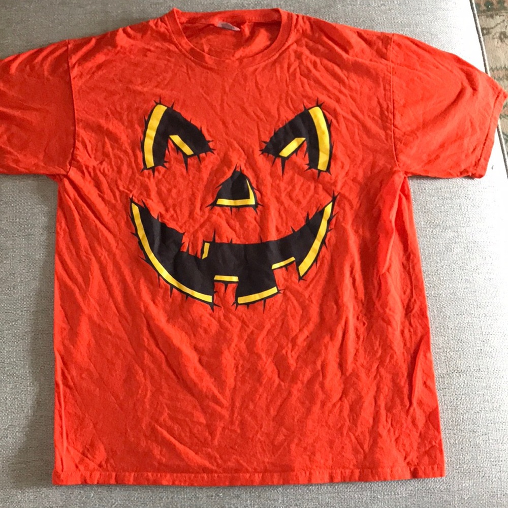 Orange Halloween Tee
